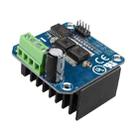 LDTR-WG0247 H-Bridge PWM Semiconductor Double BTS7960B DC 43A Stepper Motor Driver (Blue) - 2