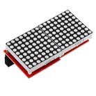 LDTR-WG0259 8x16 MAX7219 LED Dot Matrix Screen Module For Arduino Raspberry Pi B/ B+ (Red) - 1