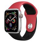 Double Colors Silicone Watch Band for Apple Watch Series 3 & 2 & 1 38mm - 1