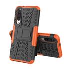 Tire Texture TPU+PC Shockproof Phone Case for Xiaomi Mi 9 SE, with Holder - 1