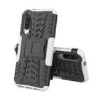 Tire Texture TPU+PC Shockproof Phone Case for Xiaomi Mi 9 SE, with Holder - 1