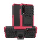 Tire Texture TPU+PC Shockproof Phone Case for Xiaomi Mi 9, with Holder - 1