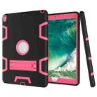Contrast Color Silicone + PC Shockproof Case for iPad Air 2019 10.5 inch / Pro 10.5 inch, with Holder - 1