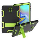 Contrast Color Silicone + PC Shockproof Case for Galaxy Tab A 10.5 T590, with Holder - 1