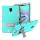 Contrast Color Silicone + PC Shockproof Case for Galaxy Tab A 10.5 T590, with Holder - 1