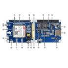 Waveshare 4G / 3G / 2G / GSM / GPRS / GNSS HAT for Raspberry Pi, LTE CAT4, for China - 5