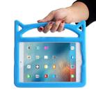 Cat Ear Shape Shockproof EVA Bumper Case for iPad mini 5 (2019) / mini 4, with Handle & Holder - 1