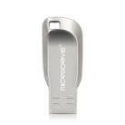 MicroDrive 8GB USB 2.0 Creative Rotate Metal U Disk (Grey) - 1