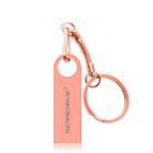 MicroDrive 8GB USB 2.0 Metal Waterproof High Speed U Disk(Pink) - 1