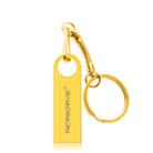 MicroDrive 16GB USB 2.0 Metal Waterproof High Speed U Disk(Gold) - 1