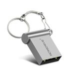 MicroDrive 16GB USB 2.0 Metal Mini USB Flash Drives U Disk (Grey) - 1