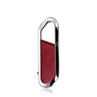 MicroDrive 4GB USB 2.0 Creative Carabiner Metal USB Flash Drives U Disk (Red) - 1