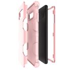Contrast Color Silicone + PC Shockproof Case for Galaxy S10+ (Rose Gold) - 5