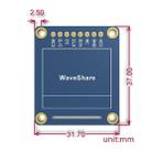 Waveshare 0.95 inch RGB OLED (B), SPI interface, Straight Vertical Pinheader - 6