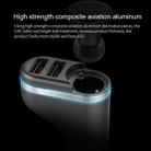 OVEVO Q15 2 in 1 Dual USB Wireless Bluetooth Portable Earphone Headset Intelligent Auto Car Charger - 5