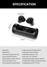 OVEVO Q63 TWS Wireless Bluetooth Waterproof Earbuds 3D Stereo Earphones Headsets with Charging Base Case - 11