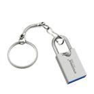STICKDRIVE 16GB USB 3.0 High Speed Creative Love Lock Metal U Disk (Silver Grey) - 1