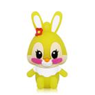 MicroDrive 4GB USB 2.0 Creative Cute Rabbit U Disk (Yellow) - 1