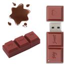 MicroDrive 4GB USB 2.0 Creative Chocolate U Disk - 1