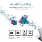 MicroDrive 128GB USB 2.0 Creative Unicorn Shape U Disk (White) - 5