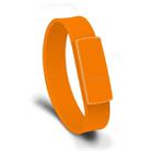 MicroDrive 4GB USB 2.0 Fashion Bracelet Wristband U Disk (Orange) - 1