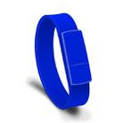 MicroDrive 4GB USB 2.0 Fashion Bracelet Wristband U Disk (Blue) - 1