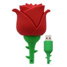 MicroDrive 4GB USB 2.0 Creative Rose U Disk (Red) - 1