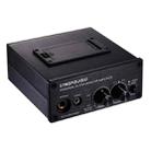 LINEPAUDIO B982 Power Amplifier Instrument Drummer Earphone Monitor Signal Amplifier, Dual XLR Input (Black) - 1