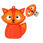 MicroDrive 4GB USB 2.0 Creative Cute Fox U Disk - 1