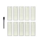 XI268 10 PCS I259 Filter+ G101 Small Black Brush for ILIFE A7 A9 - 1