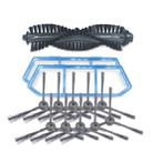 XI229 5 Pairs K614 Side Brushes + 2 PCS Initial Effect Filters+ I203 Main Brush Set for ILIFE A4S - 1