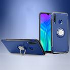 Magnetic 360 Degrees Rotation Ring Armor Phone Protective Case for Huawei Honor 20i (Blue) - 1