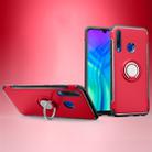Magnetic 360 Degrees Rotation Ring Armor Phone Protective Case for Huawei Honor 20i (Red) - 1