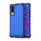 Shockproof Honeycomb PC + TPU Protective Case for Huawei P30 (Blue) - 1