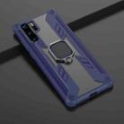 Iron Warrior Shockproof PC + TPU Protective Case for Huawei P30 Pro, with Ring Holder (Dark Blue) - 2