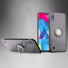 Magnetic 360 Degrees Rotation Ring Armor Protective Case for Galaxy M10 (Grey) - 1