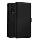 DZGOGO MILO Series PC + PU Horizontal Flip Leather Case for Huawei Honor 20 pro, with Holder & Card Slot & Wallet (Black) - 1