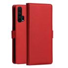 DZGOGO MILO Series PC + PU Horizontal Flip Leather Case for Huawei Honor 20 pro, with Holder & Card Slot & Wallet (Red) - 1