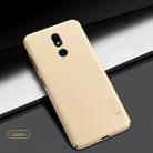 NILLKIN Frosted Shield Concave-convex Texture PC Protective Case Back Cover for Nokia 3.2 (Gold) - 1