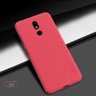 NILLKIN Frosted Shield Concave-convex Texture PC Protective Case Back Cover for Nokia 3.2 (Red) - 1