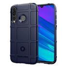 Shockproof Rugged Shield Full Coverage Protective Silicone Case for Huawei nova 5i Pro / Mate 30 Lite (Blue) - 1