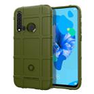 Shockproof Rugged Shield Full Coverage Protective Silicone Case for Huawei Nova 5i / P20 Lite 2019 (Green) - 1