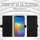DZGOGO MILO Series PC + PU Horizontal Flip Leather Case for  iPhone 11 Pro Max, with Holder & Card Slot & Wallet (Blue) - 9