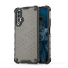 Shockproof Honeycomb PC + TPU Protection Case for Huawei Honor 20 PRO (Black) - 1