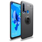 Lenuo Shockproof TPU Case for Huawei P20 Lite 2019, with Invisible Holder (Black) - 1
