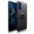 Lenuo Shockproof TPU Case for Huawei Honor 20, with Invisible Holder (Black) - 1