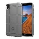 Shockproof Protector Cover Full Coverage Silicone Case for Xiaomi Redmi 7A (Grey) - 1