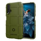 Shockproof Protector Cover Full Coverage Silicone Case for Huawei Honor 20 (Green) - 1