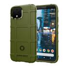 Shockproof Protector Cover Full Coverage Silicone Case for Google Pixel 4 (Green) - 1