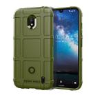 Shockproof Protector Cover Full Coverage Silicone Case for Nokia 2.2 (Green) - 1